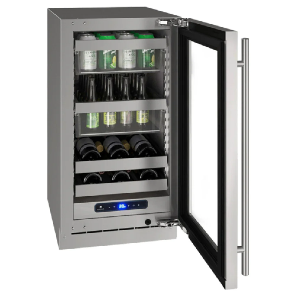 U-Line Corporation UHBV518-SG01A 17 Inch Undercounter Refrigerator - 3.7 cu ft U-Line Corporation UHBV518-SG01A 17 Inch Undercounter Refrigerator - 3.7 cu ft