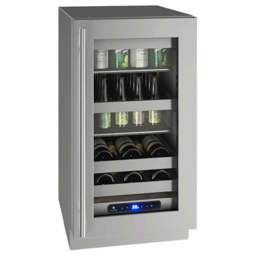 U-Line Corporation UHBV518-SG01A 17 Inch Undercounter Refrigerator - 3.7 cu ft U-Line Corporation UHBV518-SG01A 17 Inch Undercounter Refrigerator - 3.7 cu ft