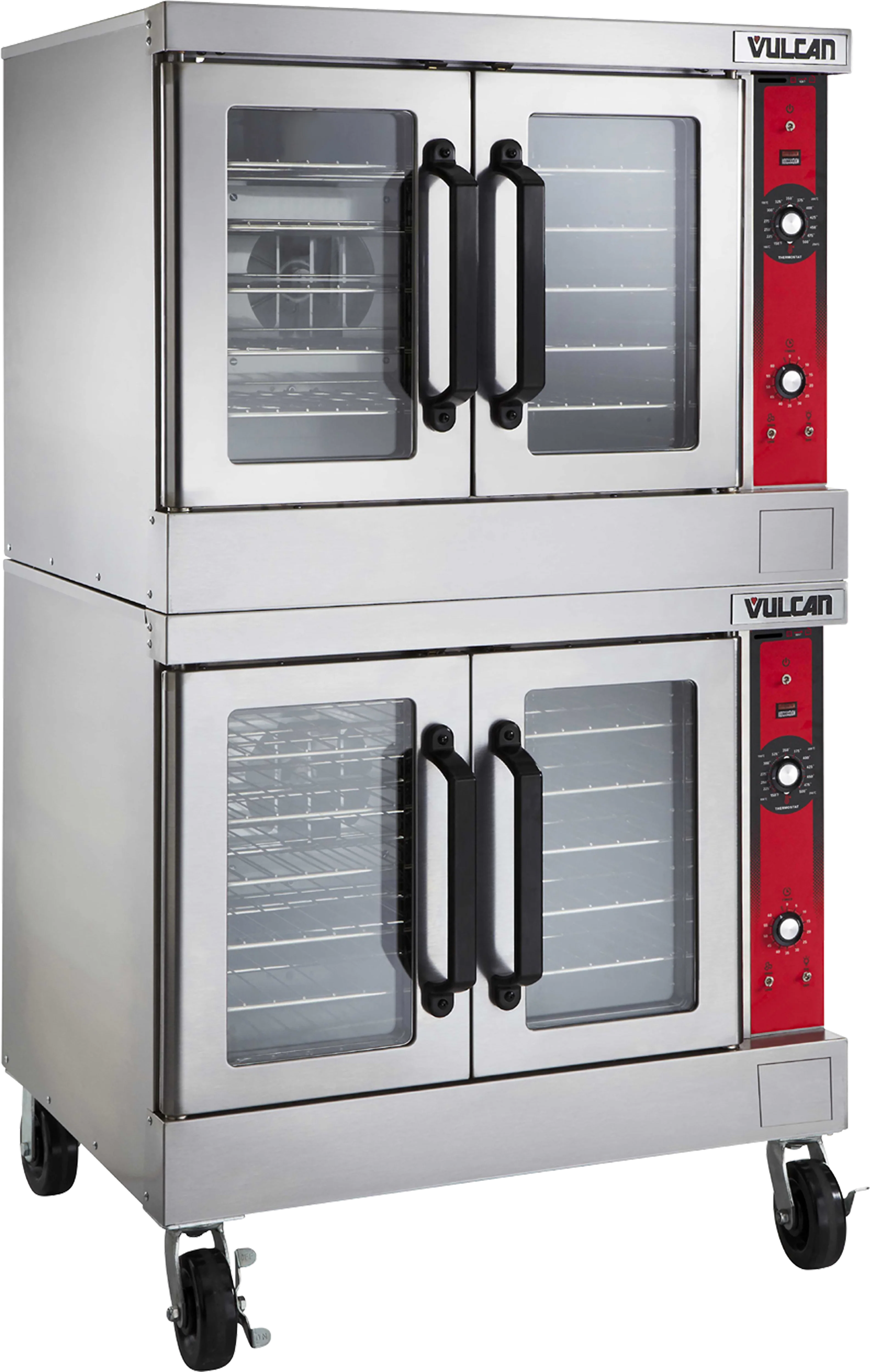 Vulcan VC44ED-QS-PLATINUM_208/60/1 40 Inch Electric Convection Oven Double-deck Vulcan VC44ED-QS-PLATINUM_208/60/1 40 Inch Electric Convection Oven Double-deck