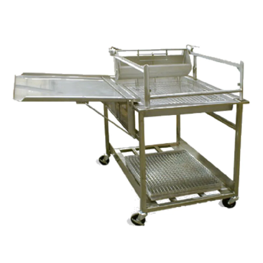 Belshaw 22536 40 Inch Stainless Steel Hand Glazer with EZ Lift Mechanism
