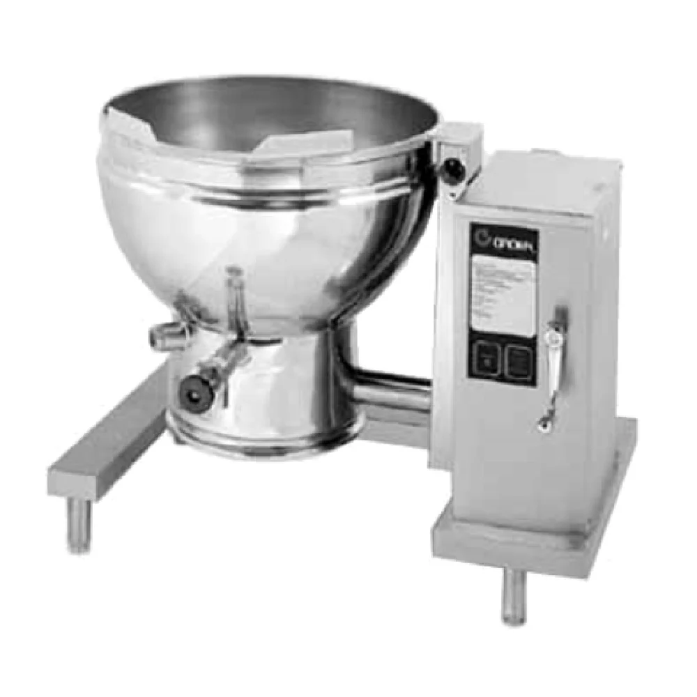 Groen DEES/40A_240/60/3 47 Inch Low-Height Electric Tilting Kettle Stainless Steel