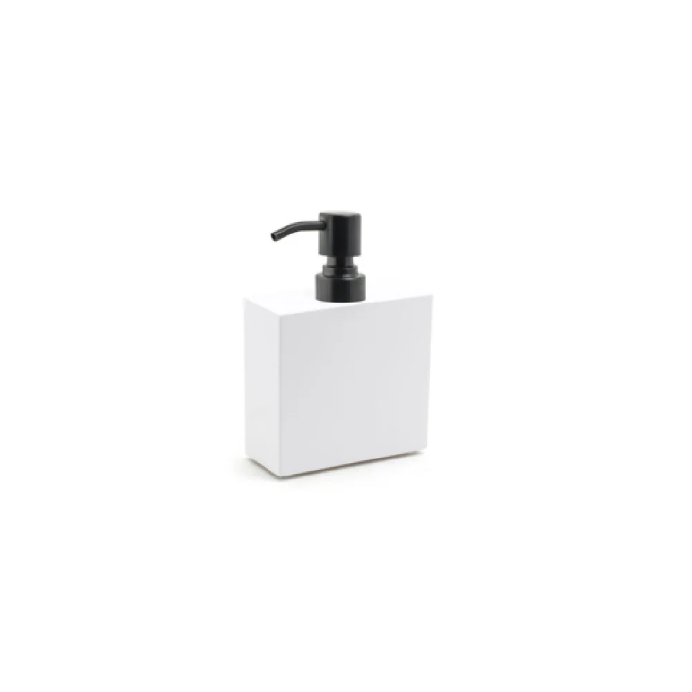 FOH RSP016WHT22 11oz New York Pump Snow With Matte Black Top Includes One RSP102BKS22 Brushed Stainless Pump Top Matte Black FOH RSP016WHT22 11oz New York Pump Snow With Matte Black Top Includes One RSP102BKS22 Brushed Stainless Pump Top Matte Black