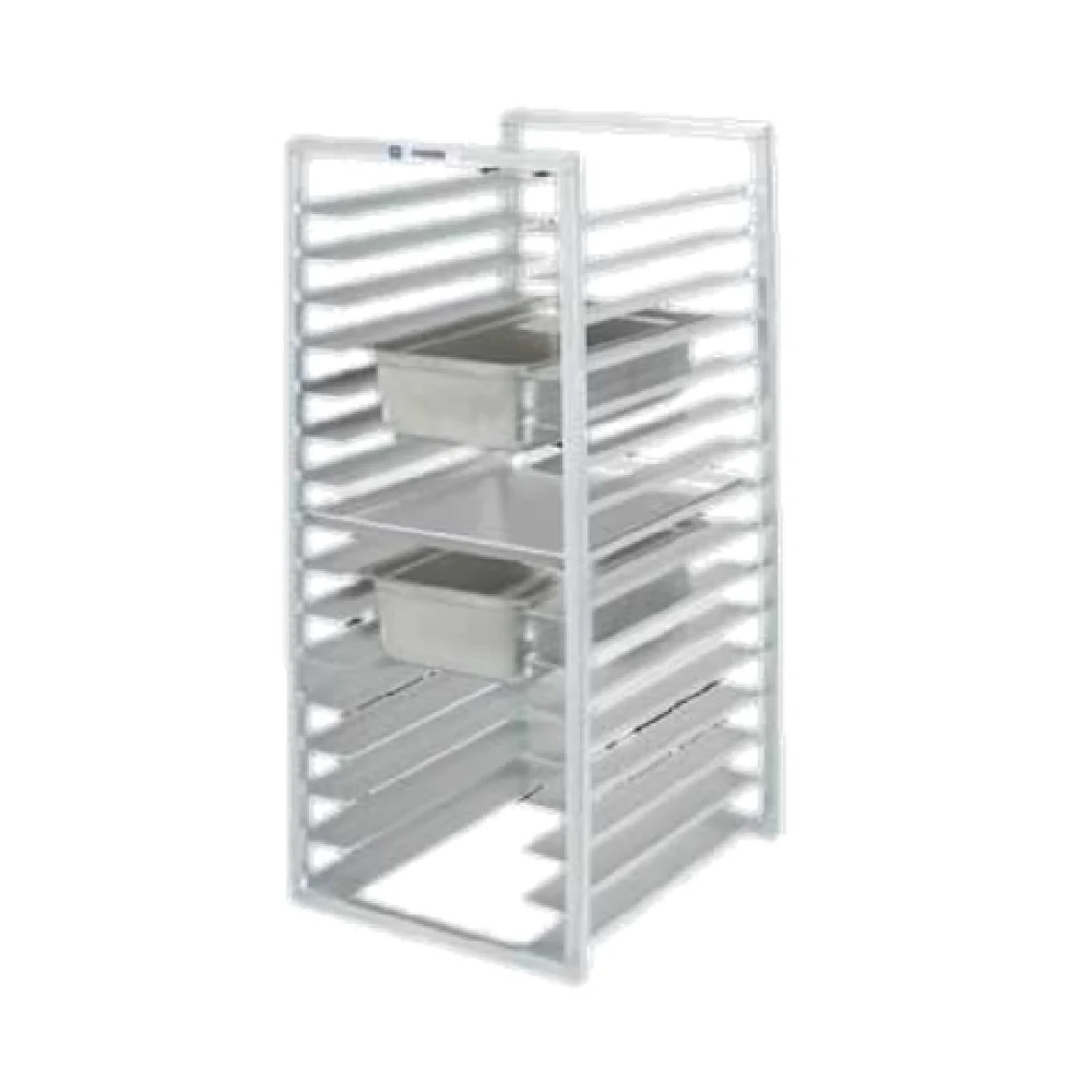 Channel RIUTR-16 20 Inch Aluminum Bun Pan Rack Reach-In Storage 16 Pans Channel RIUTR-16 20 Inch Aluminum Bun Pan Rack Reach-In Storage 16 Pans