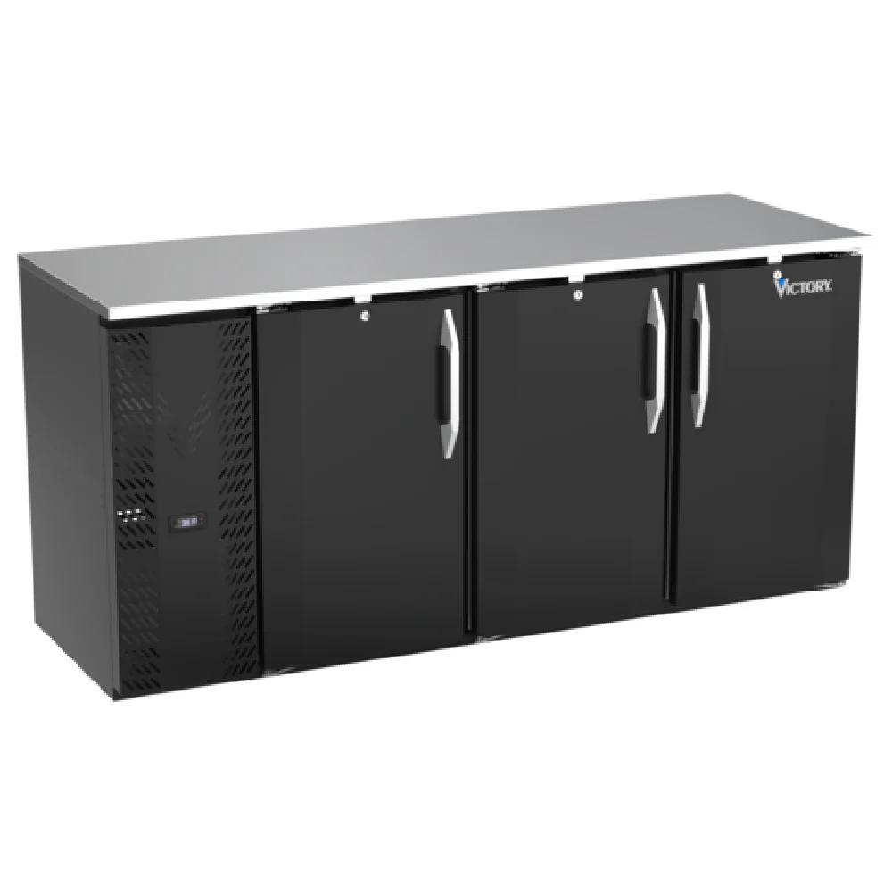 Victory VBBN72HC-B Back Bar Refrigerator Three-section 72 Victory VBBN72HC-B Back Bar Refrigerator Three-section 72