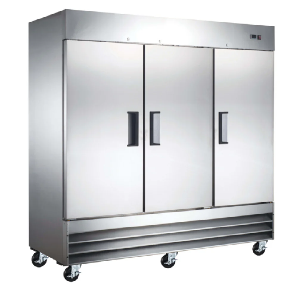 Admiral Craft GRFZ-3D 80 Inch Grista Freezer Reach-in 72 cu ft 3 Section Admiral Craft GRFZ-3D 80 Inch Grista Freezer Reach-in 72 cu ft 3 Section