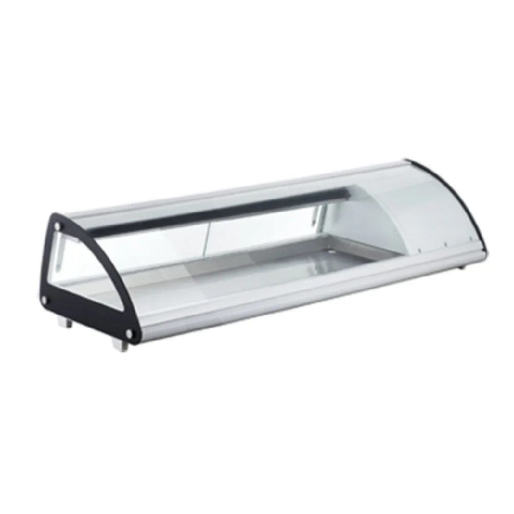 Omcan 43224 51 Inch Sushi Display Case Refrigerated Countertop 1.84 cu.ft Omcan 43224 51 Inch Sushi Display Case Refrigerated Countertop 1.84 cu.ft