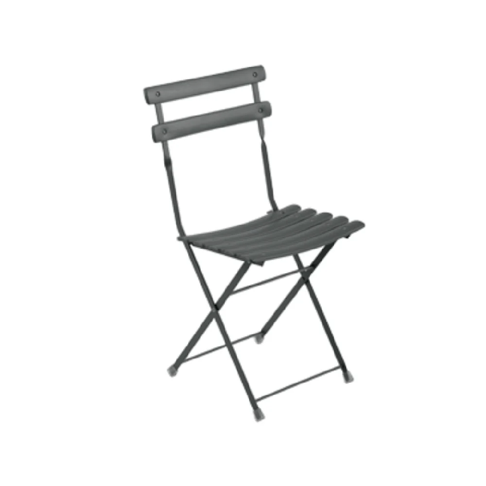 emuamericas, llc E314SO 17 Inch Folding Side Chair Outdoor and Indoor Steel Slats emuamericas, llc E314SO 17 Inch Folding Side Chair Outdoor and Indoor Steel Slats