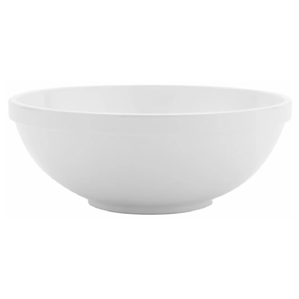 GET Enterprises B-6000-W 60 Oz Melamine Soup Bowl White Break-Resistant