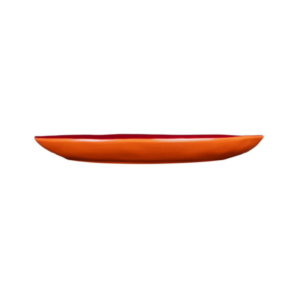 GET Enterprises DG11R-RG 11 1/4 Inch Round Plate Break Chip Stain Resistant Melamine Red GET Enterprises DG11R-RG 11 1/4 Inch Round Plate Break Chip Stain Resistant Melamine Red