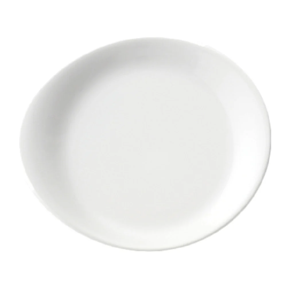 Steelite 11280522 6 Inch Plate Alumina Vitrified with Free Form Design Steelite 11280522 6 Inch Plate Alumina Vitrified with Free Form Design
