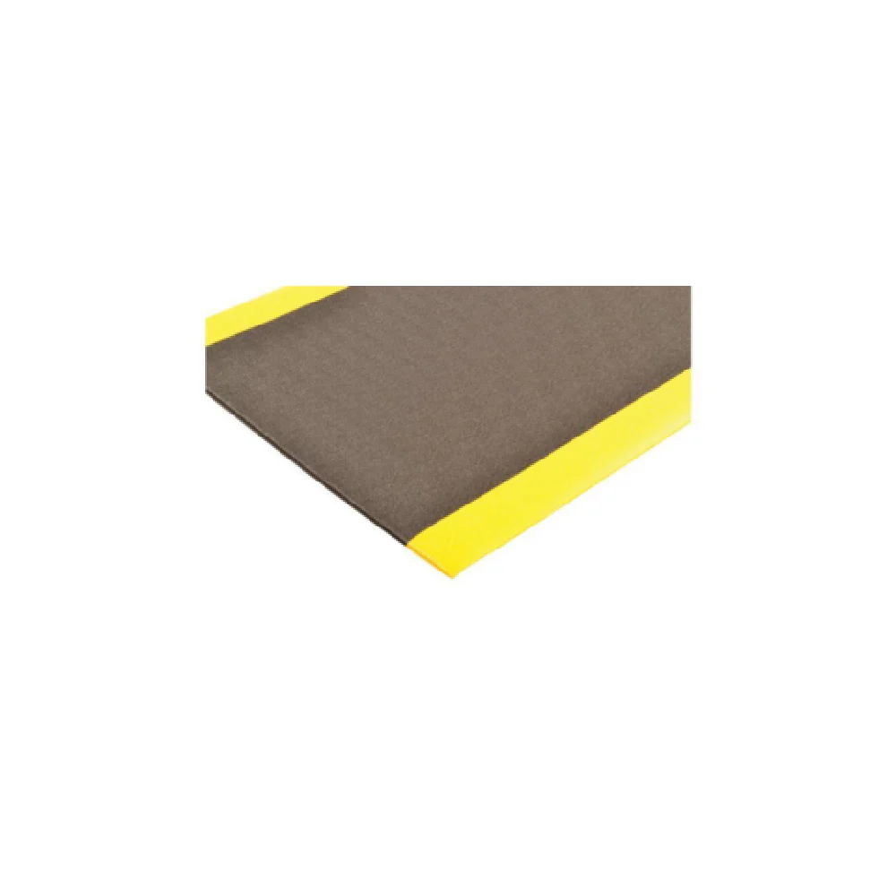 Notrax 415S0523BY 2' x 3' Anti-Fatigue Floor Mat Black Yellow Dyna-Shield Vinyl Notrax 415S0523BY 2' x 3' Anti-Fatigue Floor Mat Black Yellow Dyna-Shield Vinyl