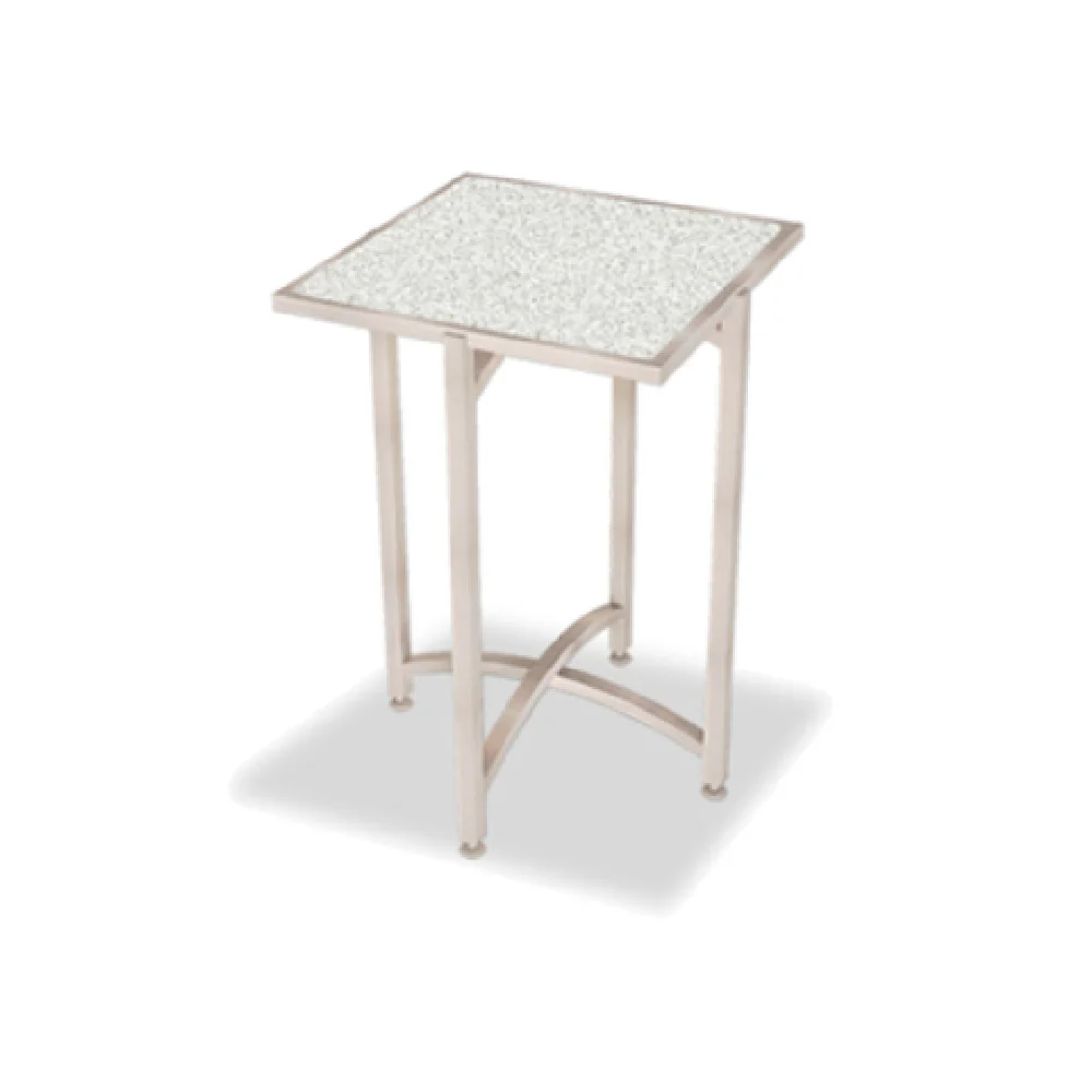 Forbes Industries 7021T-36 24 Inch Square Folding Table Collapsible Stainless Steel