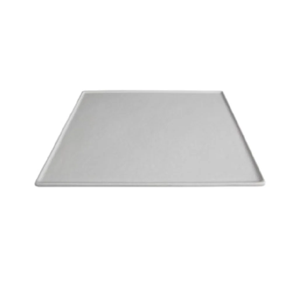 GET Enterprises DU201LV 10-1/5 Inch Width Rectangle Buffet Disc Lavender Cast Aluminum with Rim GET Enterprises DU201LV 10-1/5 Inch Width Rectangle Buffet Disc Lavender Cast Aluminum with Rim