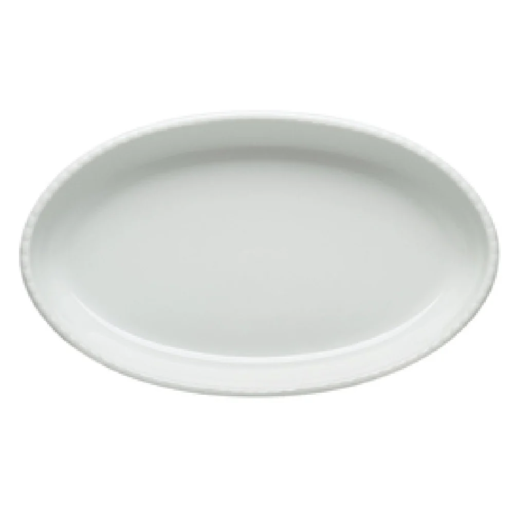 BauscherHepp 788732 49 Oz Soufflé Dish Oval Porcelain Ovenproof and Dishwasher Safe