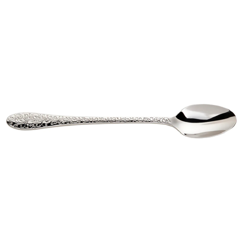 1880 Hospitality T638SITF 7-2/5 Inch Iced Tea Spoon Paisley Pattern Stainless Steel