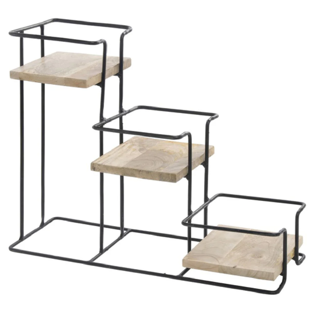 Hubert 90302 Carafe Holder/Stand 3-tier 6-3/4