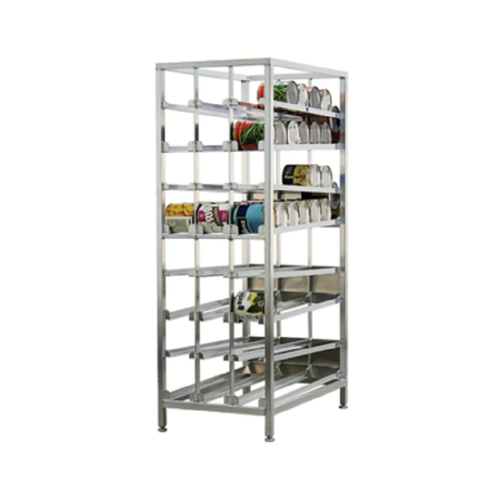 New Age Industrial 99381 26-5/8 Inch Economy First In First Out Can Rack