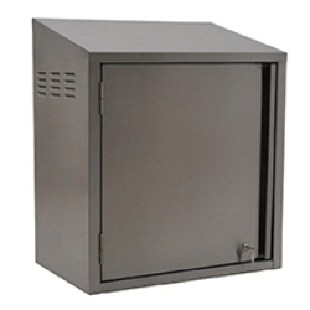 Eagle WCH4-24C-RL 24 Inch Wall Mount Chemical Storage Cabinet Stainless Steel with Lock Eagle WCH4-24C-RL 24 Inch Wall Mount Chemical Storage Cabinet Stainless Steel with Lock