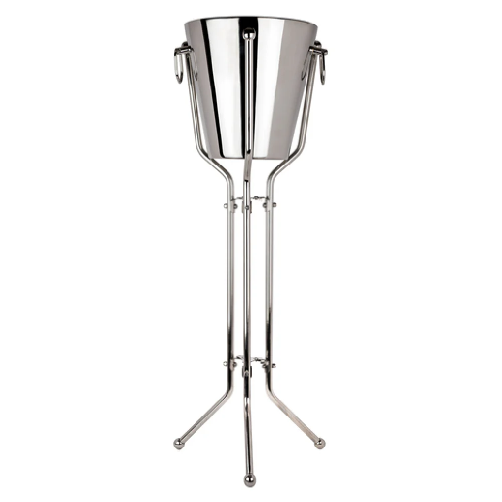Steelite 7600CV036 8-1/4 Inch Insulated Wine Bucket Stainless Steel