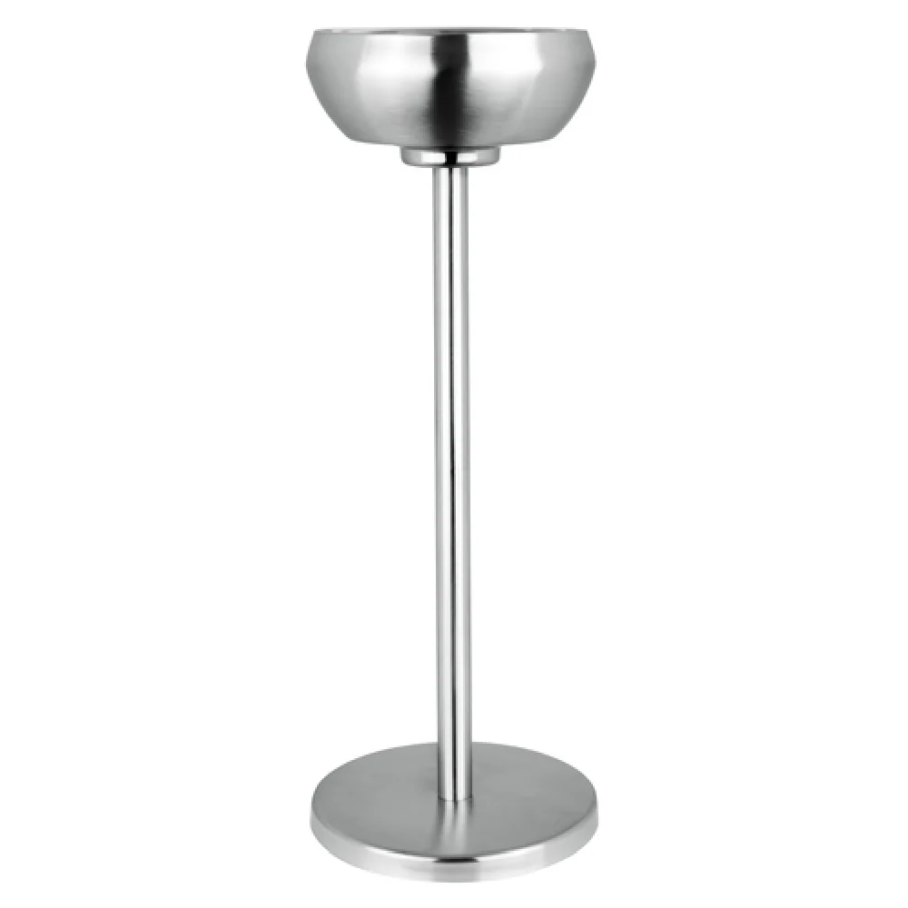Steelite 7600CV041 10 Inch Stainless Steel Wine Stand with Creations Metal