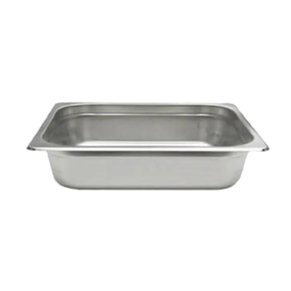 Admiral Craft 22Q2 1/4 Size Stainless Steel Steam Table Pan 10-5/6 Inch with Anti-Jamming