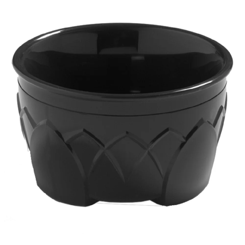 Dinex DX530003 9 Oz Bowl Insulated Double-Wall BPA Free Black - Sculpture Design Dinex DX530003 9 Oz Bowl Insulated Double-Wall BPA Free Black - Sculpture Design