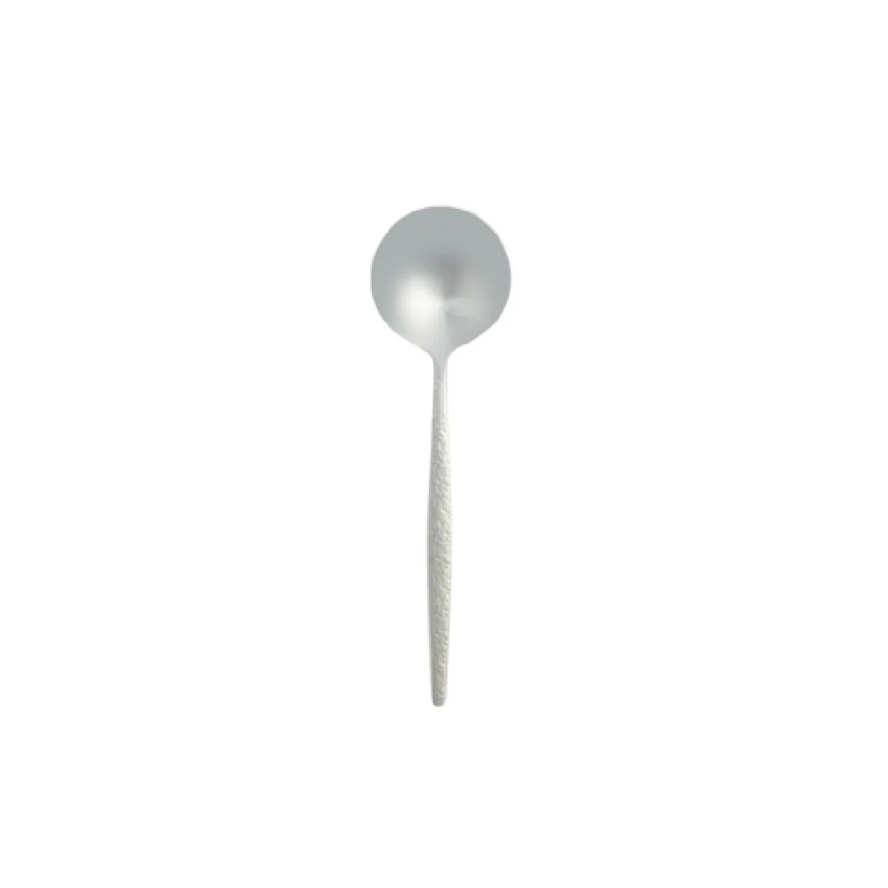1880 Hospitality T016SBLF Twyla Round Bowl Bouillon Spoon 6