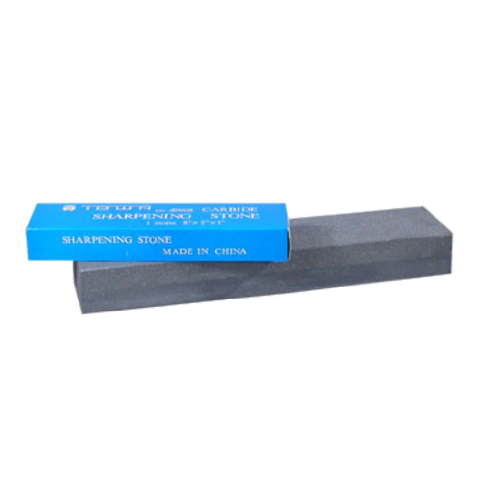 Town 49008 8 Inch Dual-Sided Sharpening Stone Fine to Coarse Silicon Carbide