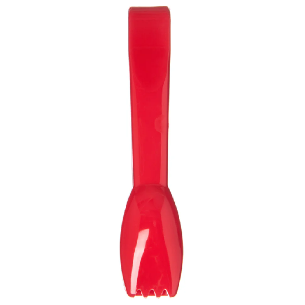 Carlisle 460605 6 Inch Salad Tongs Plastic Red Dishwasher Safe Made in USA Carlisle 460605 6 Inch Salad Tongs Plastic Red Dishwasher Safe Made in USA