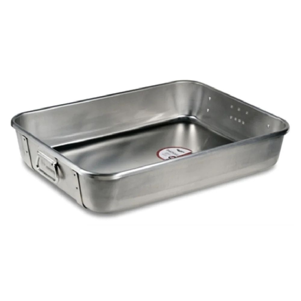 Vollrath 68361 29-1/2 Quart Roasting Pan Top with Straps Aluminum Made in USA