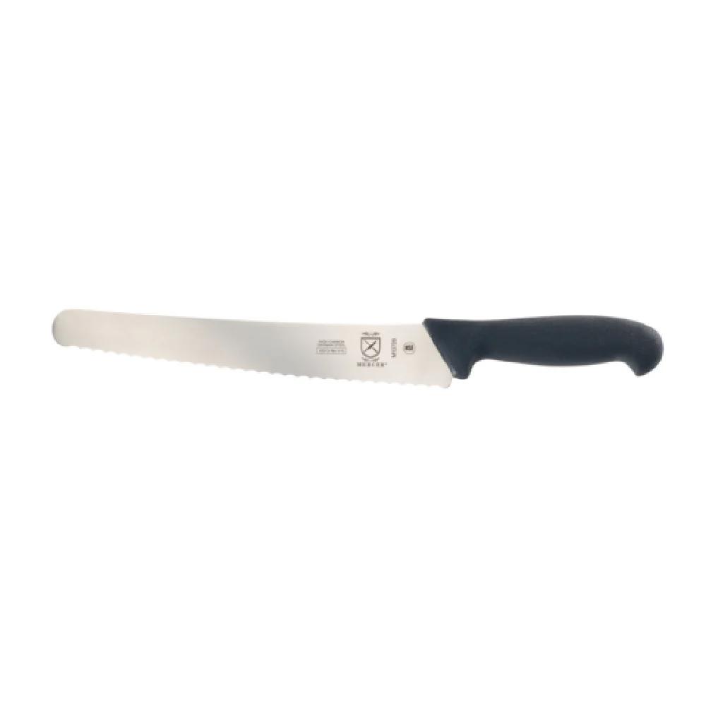 Mercer Culinary M13726 10 Inch Wavy Edge Knife High Carbon Glass Reinforced Nylon Handle