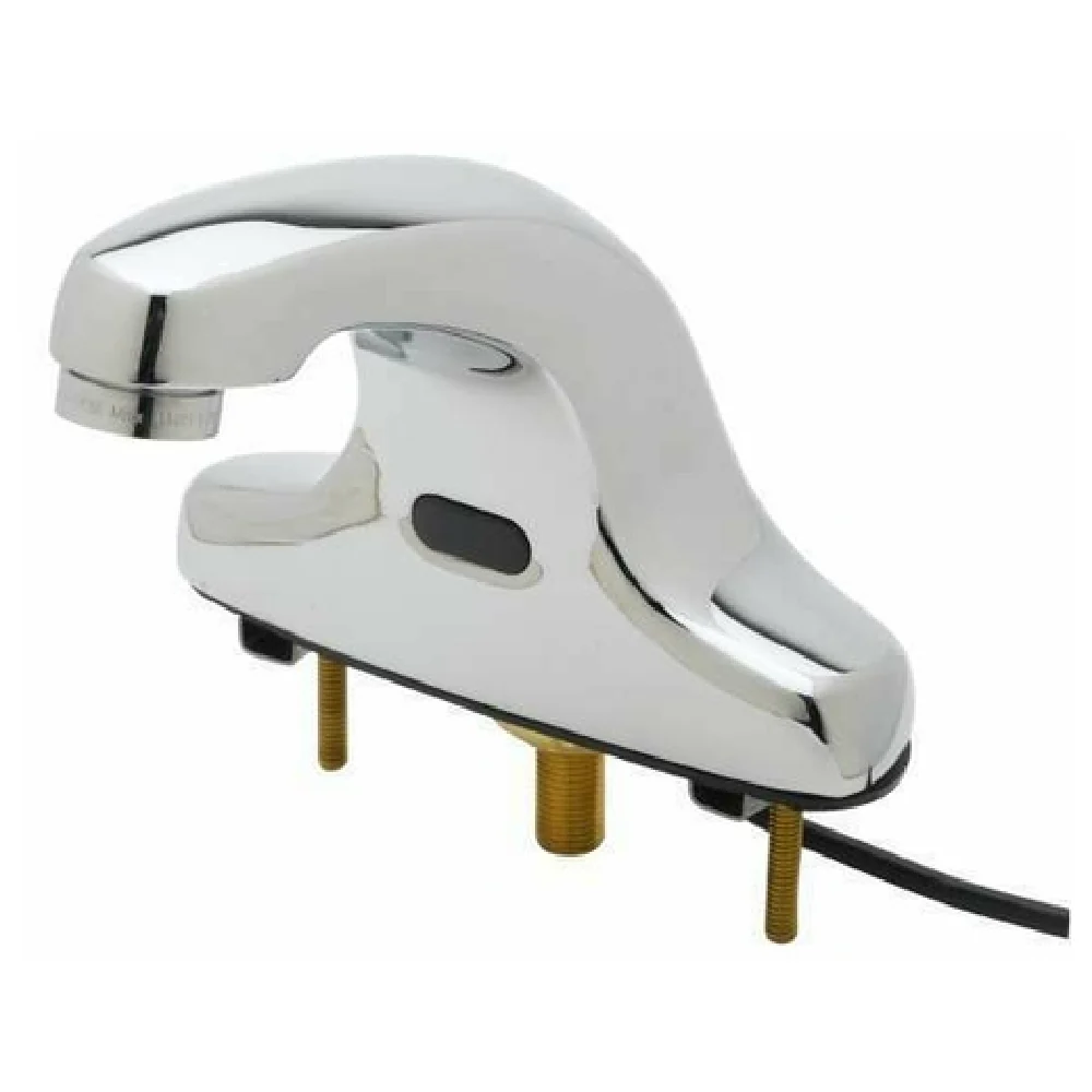T&S Brass 5EF-2D-DS-WS Electronic Faucet Deck Mount 4-7/8 Inch Chrome Finish T&S Brass 5EF-2D-DS-WS Electronic Faucet Deck Mount 4-7/8 Inch Chrome Finish