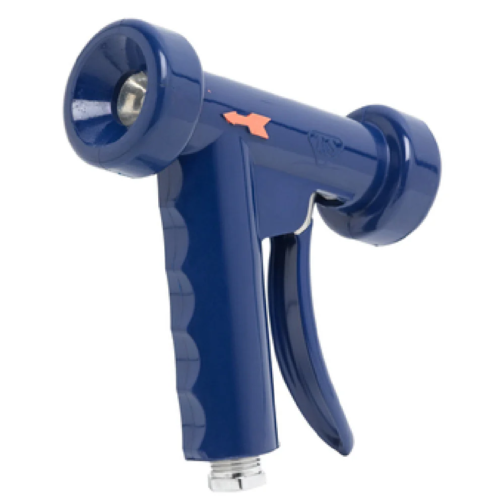 T&S Brass MV-3516-25 Water Gun Rear Trigger 5/16 Inch Orifice Aluminum Blue Rubber Cover
