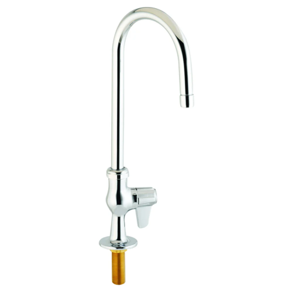T&S Brass 5F-1SLX05-VF05 5-9/16 Inch Gooseneck Swivel Deck Mount Faucet T&S Brass 5F-1SLX05-VF05 5-9/16 Inch Gooseneck Swivel Deck Mount Faucet