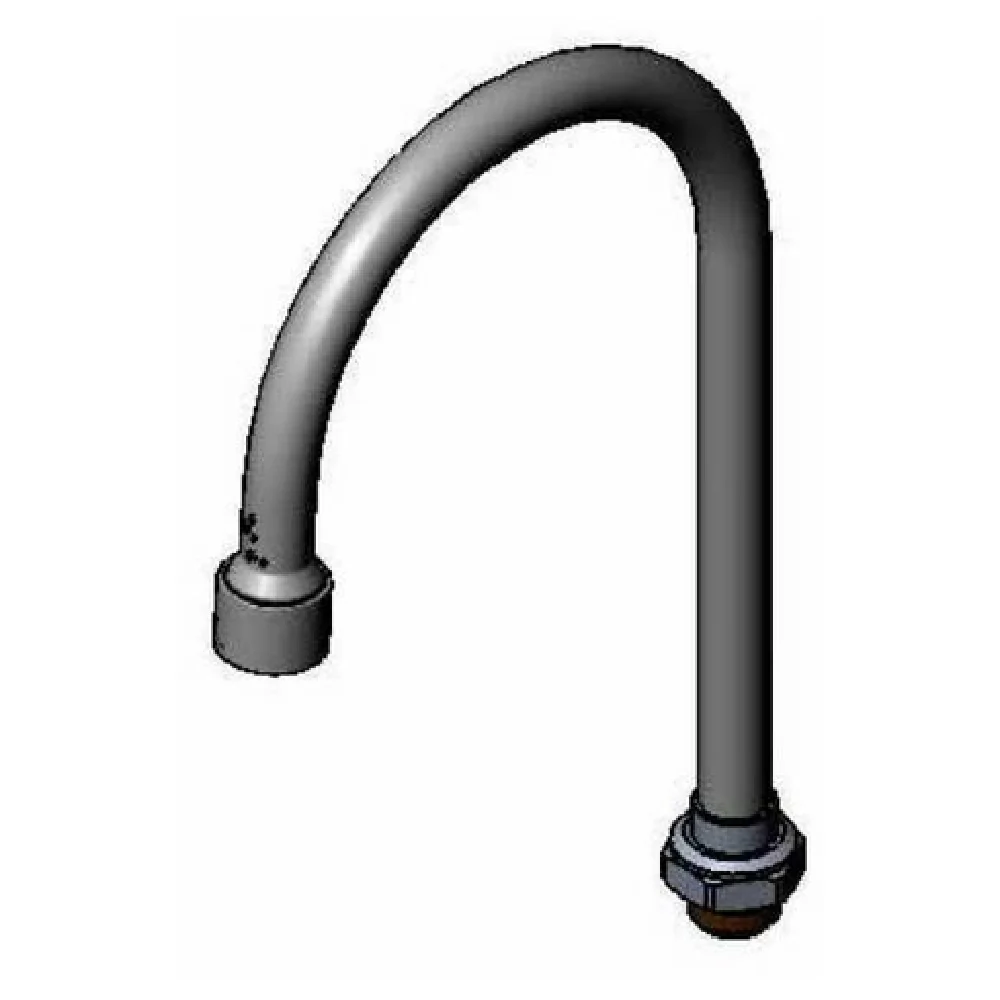 T&S Brass 133X-LAM-VR Gooseneck Nozzle 2.2 GPM Swivel Stainless Steel