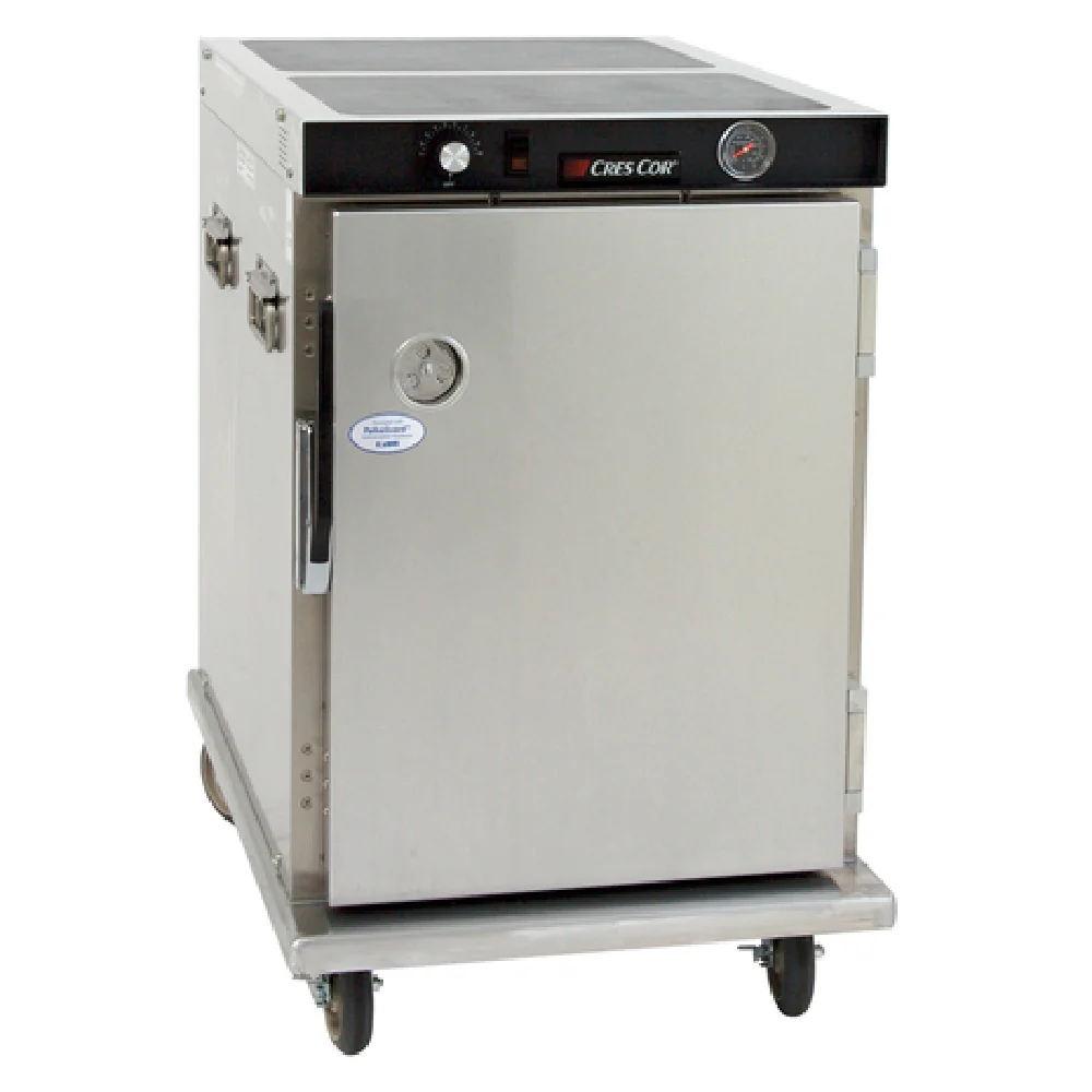 Cres Cor H3391813C 23 Inch Mobile Heated Cabinet Aluminum Insulated with Casters
