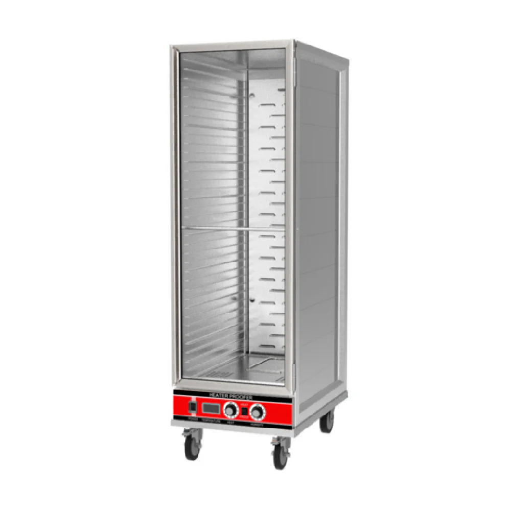 Admiral Craft PW36 34 Inch Mobile Heated Holding Proofing Cabinet Aluminum