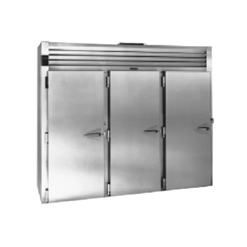 Traulsen RRI338L-FHS 100 Inch Stainless Steel Roll-In Refrigerator 3 Section Traulsen RRI338L-FHS 100 Inch Stainless Steel Roll-In Refrigerator 3 Section