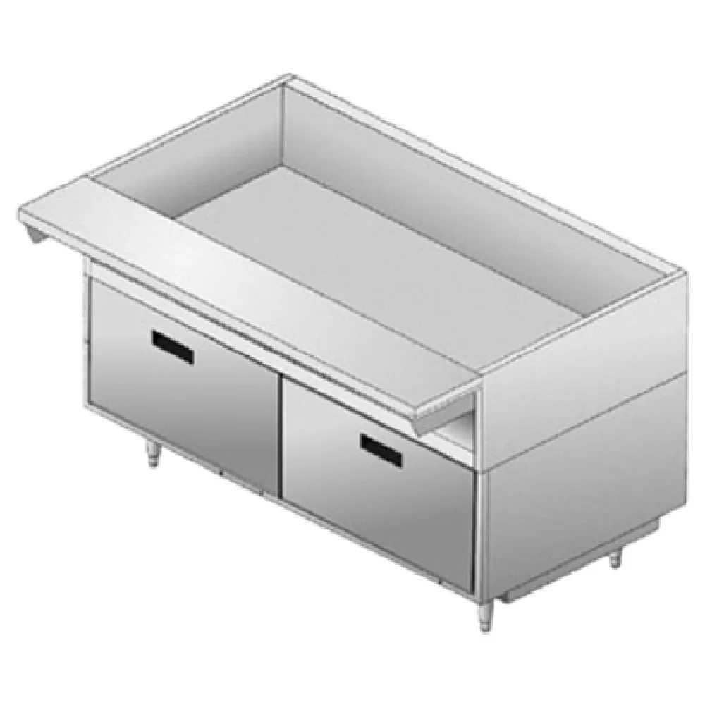Delfield F17DD54 54 Inch Long Drawer Base with 2 Drawers Stainless Steel Delfield F17DD54 54 Inch Long Drawer Base with 2 Drawers Stainless Steel