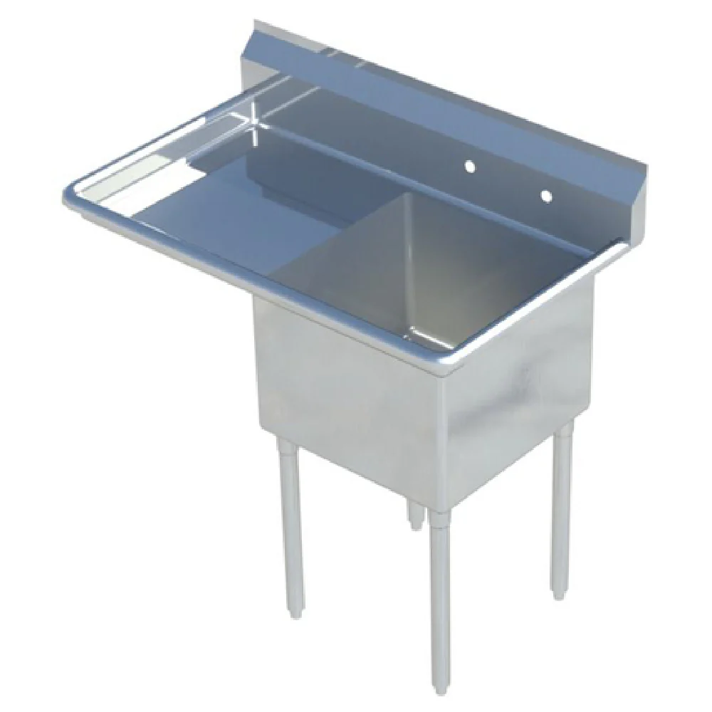 Sapphire Manufacturing SMS-1821L Sink 1-compartment 38-1/2