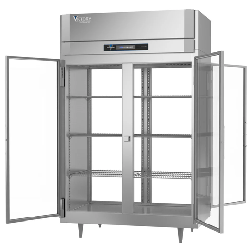 Victory FS-2D-S1-PT-G-HC 52 Inch UltraSpec Freezer Pass-Thru 48.33 cu ft Stainless Steel Victory FS-2D-S1-PT-G-HC 52 Inch UltraSpec Freezer Pass-Thru 48.33 cu ft Stainless Steel