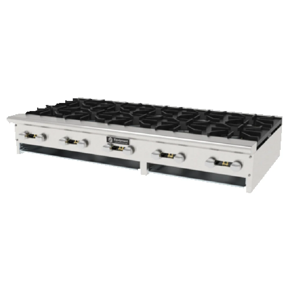 GSW USA AEHP-60NG 60 Inch Gas Hotplate Countertop 10 Burners 320000 BTU GSW USA AEHP-60NG 60 Inch Gas Hotplate Countertop 10 Burners 320000 BTU