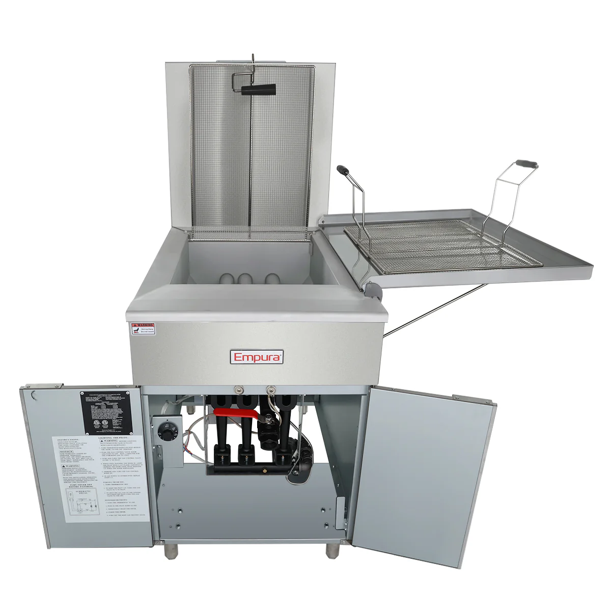 Empura Equipment EGDF-125_LP 45 Inch Wide Deep Donut Fryer Liquid Propane 3 Burner Empura Equipment EGDF-125_LP 45 Inch Wide Deep Donut Fryer Liquid Propane 3 Burner