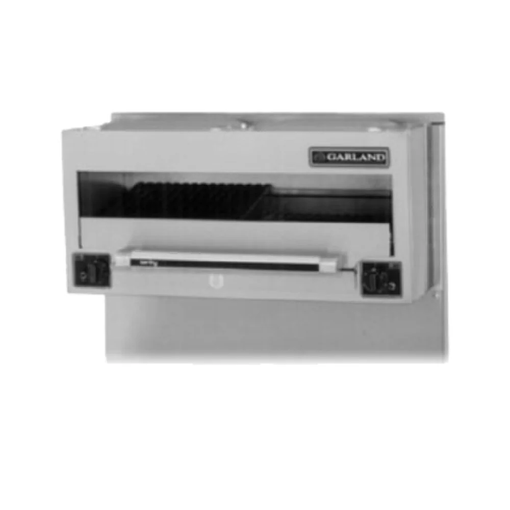 Garland SER-686_240/60/1 34 Inch Electric Salamander Broiler Stainless Steel with Dual Control Elements