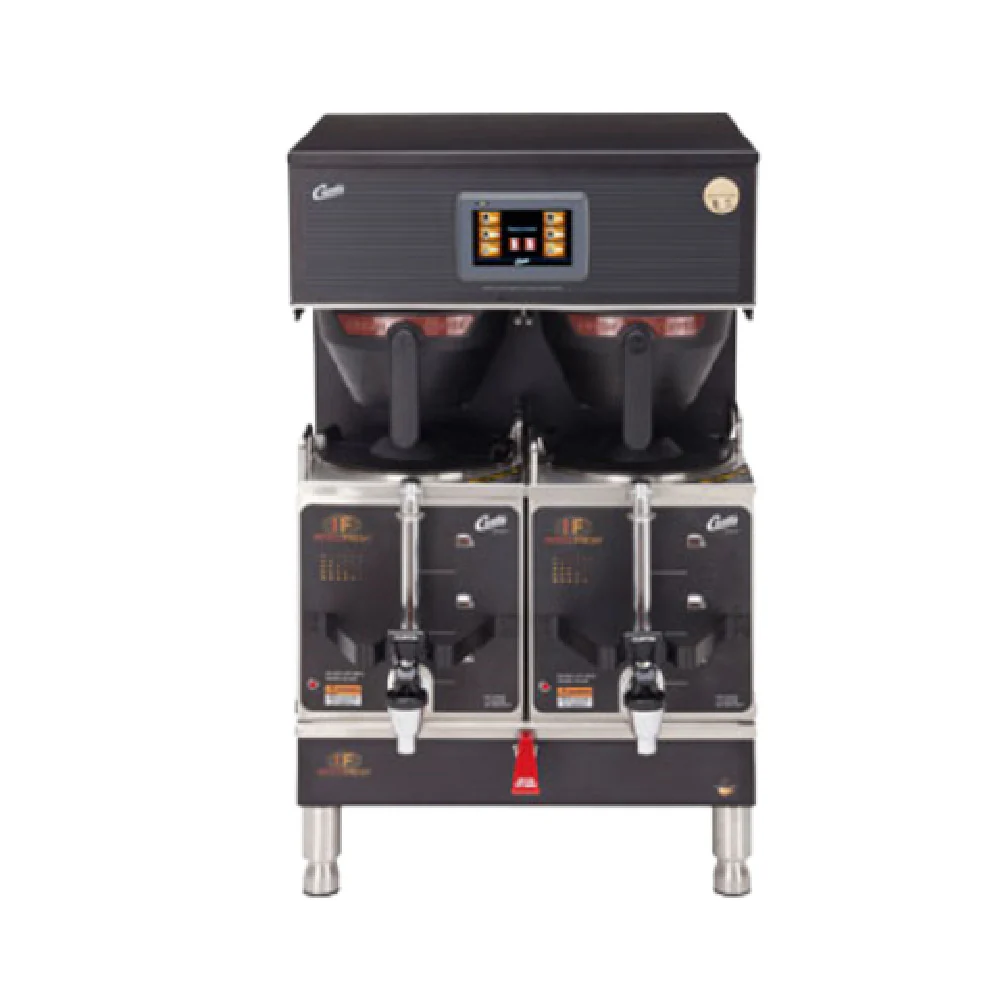 Curtis G4GEMTIF10B1000 | 1360100497 18 Inch 1-1/2 Gallon Twin Coffee Brewer with Intellifresh Curtis G4GEMTIF10B1000 | 1360100497 18 Inch 1-1/2 Gallon Twin Coffee Brewer with Intellifresh