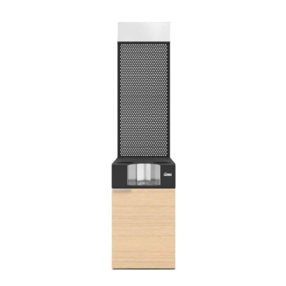 Zumex 11819 PODIUM JUICECORNER SLIM VERSATILE 11 Inch Manual Juicer Stainless Steel
