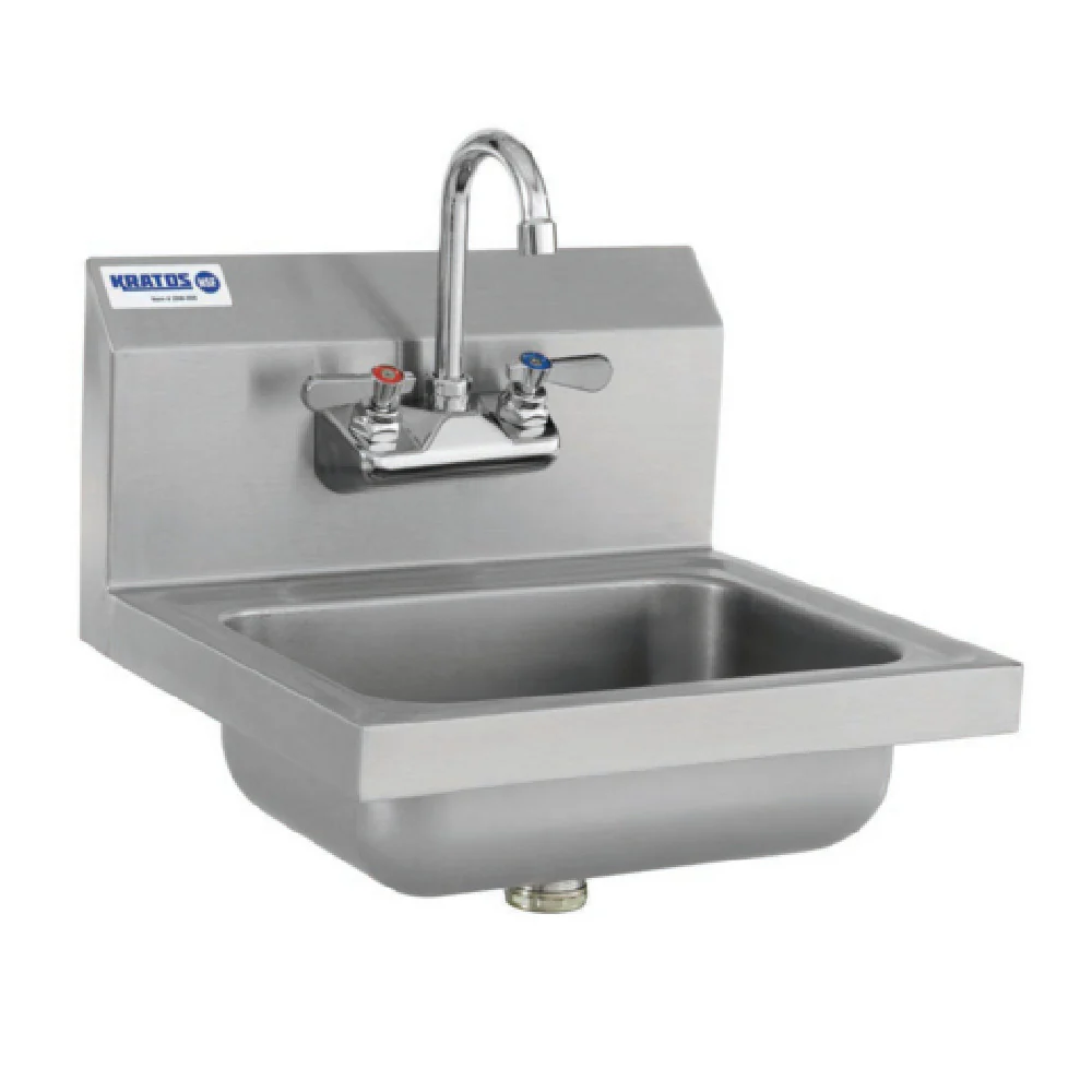 Hubert 95934 Kratos® Commercial Hand Sink With Gooseneck Faucet 12 Hubert 95934 Kratos® Commercial Hand Sink With Gooseneck Faucet 12