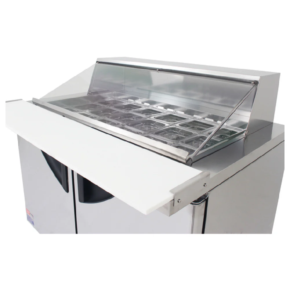 Optional 40.9 Inch Clear Polycarbonate Lid for Salad and Sandwich Units, Turbo Air CL-48-18