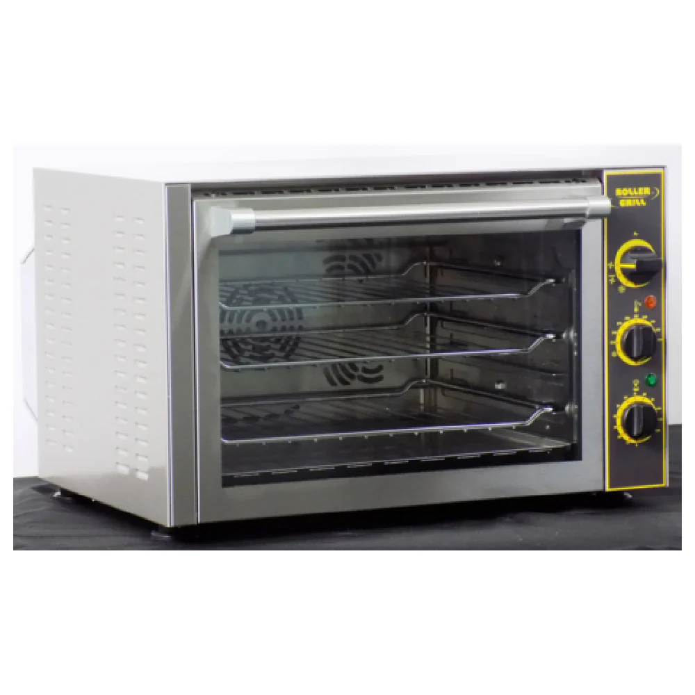Equipex FC-33 22 Inch Electric Convection Oven Broiler Stainless Steel with 3 Racks