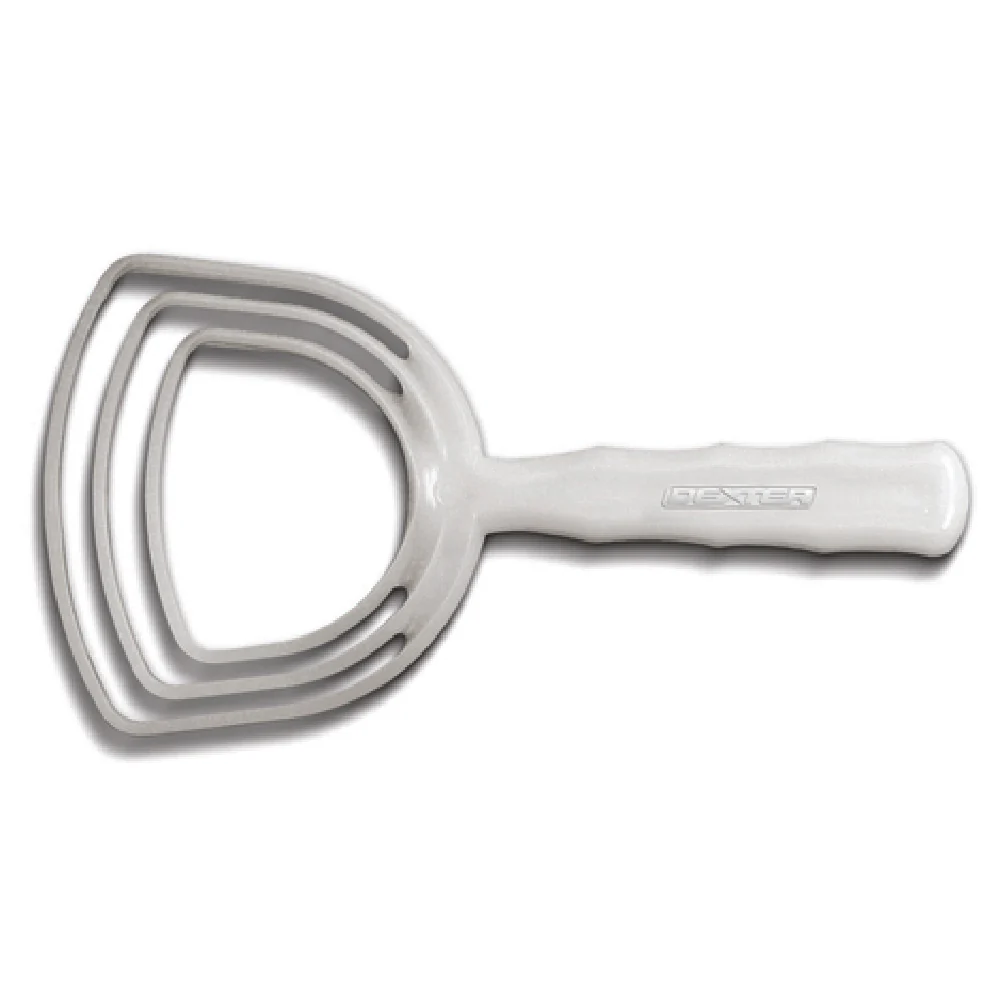Dexter Russell 199S 4 Inch Square Bone Dust Scraper Plastic with Ergonomic Handle